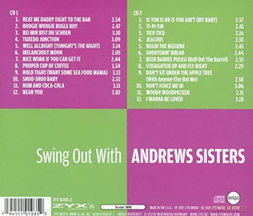 Andrews Sisters: Swing Out With [2CD]
