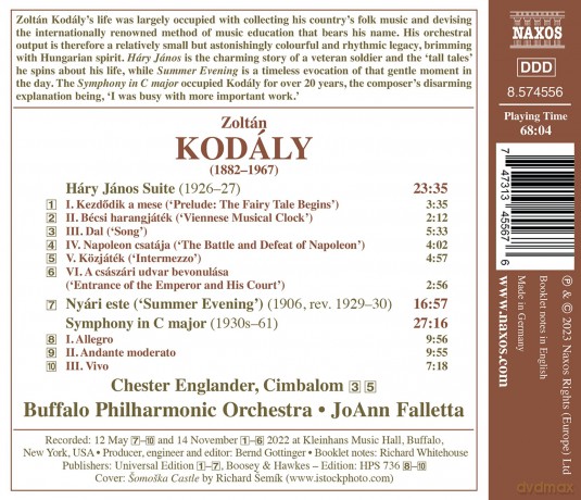 Zoltan Kodaly: Symphonie C-Dur [CD]