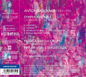 Anton Bruckner: Symphonie Nr.1 [CD]