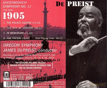 Dmitri Schostakowitsch: Symphonie Nr.11 1905 [CD]