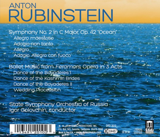 Anton Rubinstein: Symphonie Nr.2 Ozean [CD]
