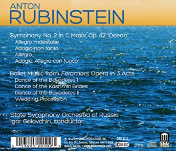 Anton Rubinstein: Symphonie Nr.2 Ozean [CD]