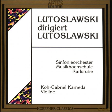 Witold Lutoslawski: Symphonie Nr.3 [CD]