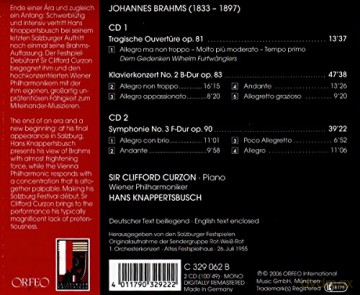 Johannes Brahms: Symphonie Nr.3 [2CD]