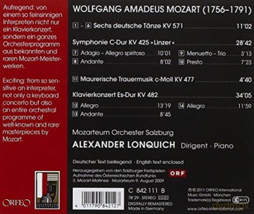Wolfgang Amadeus Mozart: Symphonie Nr.36 Linzer [CD]