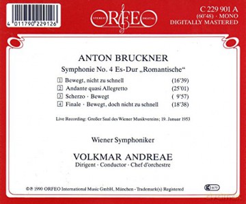 Anton Bruckner: Symphonie Nr.4 [CD]