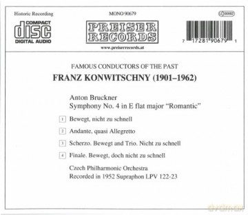 Anton Bruckner: Symphonie Nr.4 [CD]