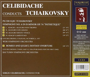 Peter Iljitsch Tschaikowsky: Symphonie Nr.6 [CD]
