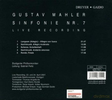 Gustav Mahler: Symphonie Nr.7 [CD]