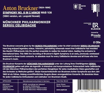 Anton Bruckner: Symphonie Nr.8 [2CD]