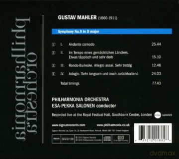 Gustav Mahler: Symphonie Nr.9 [CD]