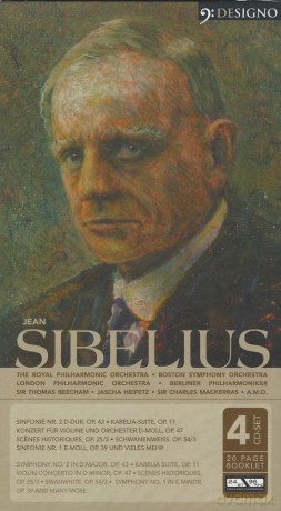 Jean Sibelius: Symphonien Nr.1,2,4,5 [4CD]