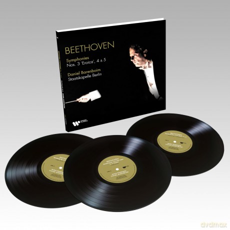Ludwig van Beethoven: Symphonien Nr.3-5 (140g) [3xWinyl]