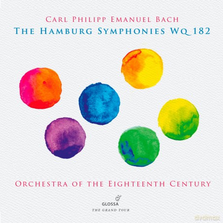 Carl Philipp Emanuel Bach: Symphonien Wq.182 Nr.1-6 Hamburger [CD]