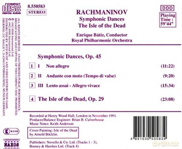 Sergej Rachmaninoff: Symphonische Taenze op.45 Nr.1-3 [CD]