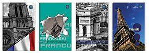 Brulion Tematyczny A5/80 Kartek Język Francuski