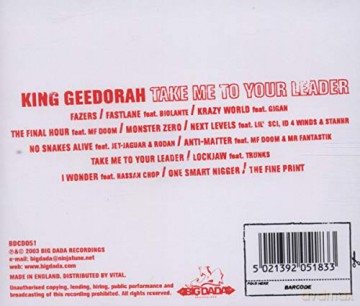 King Geedorah: Take Me To Your Leader [CD]