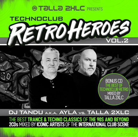 Talla 2XLC Presents Techno Club Retroheroes Vol. 2 [2CD]