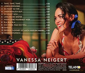 Vanessa Neigert: Tanz, Tanz, Tanz [CD]