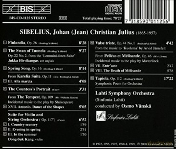 Jean Sibelius: Tapiola op.112 [CD]