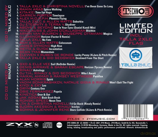 Techno Club Vol.62 (Limited Deluxe) [2CD]