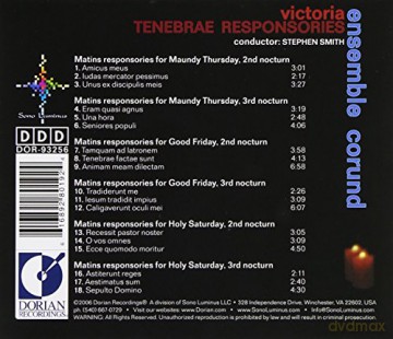 Tomas Luis de Victoria: Tenebrae Responsories [CD]