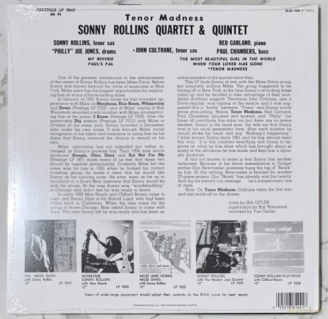 Sonny Rollins: Tenor Madness [Winyl]