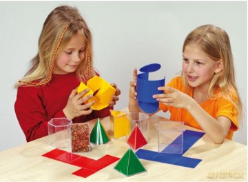 Bryły I Siatki. 16-Częściowy Zestaw Geometryczny