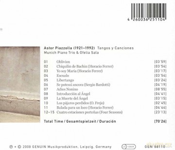 Astor Piazzolla: The 4 Seasons fur Klaviertrio [CD]