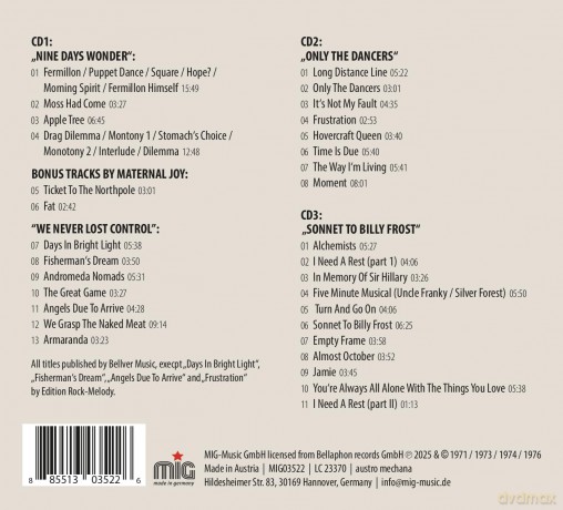 Nine Days Wonder: The Bacillus Years (+ Bonus) [3CD]