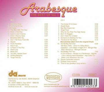 Arabesque: The Best Of Arabesque Vol. 3 [2CD]