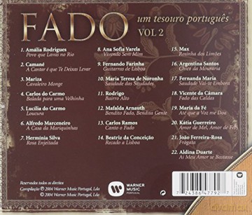 The Best Of Fado: Um Tesouro Portugues Vol.2 [CD]