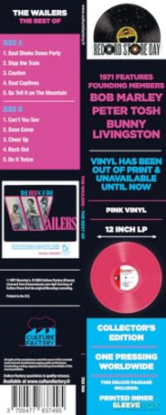 The Wailers: The Best Of The Wailers (Limited Collector's) (Pink) [Winyl]