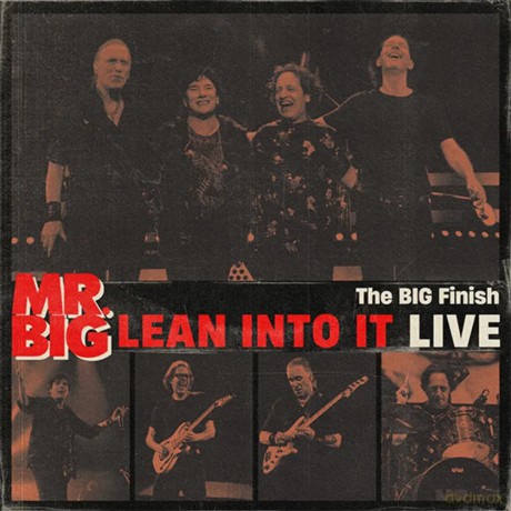 Mr. Big: The Big Finish: Lean Into It Live (Limited Numbered) (Red W/ Black Splatter) [Winyl]