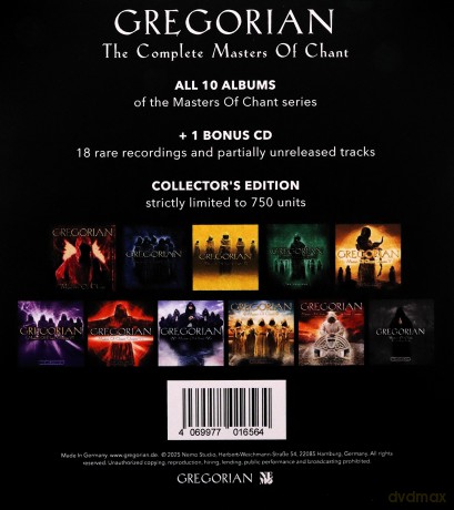 Gregorian: The Complete Masters Of Chant (Limited) [11CD]