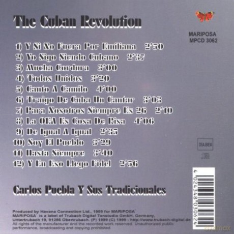 Carlos Puebla: The Cuban Revolution [CD]