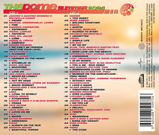 The Dome Summer 2024 [2CD]