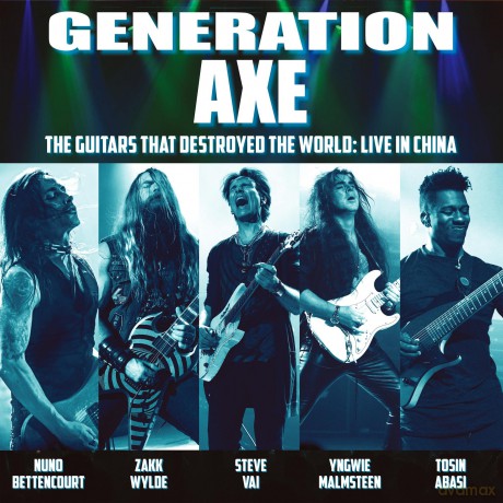 Generation Axe: The Guitars That Destroyed The World: Live In China (Limited) (Clear/Blue/Green Splatter) [2xWinyl]