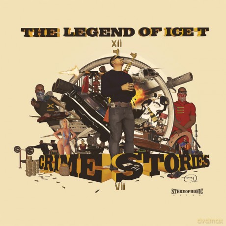 Ice-T: The Legend Of Ice-T: Crime Stories (Limited) (Clear Red Splatter) [3xWinyl]