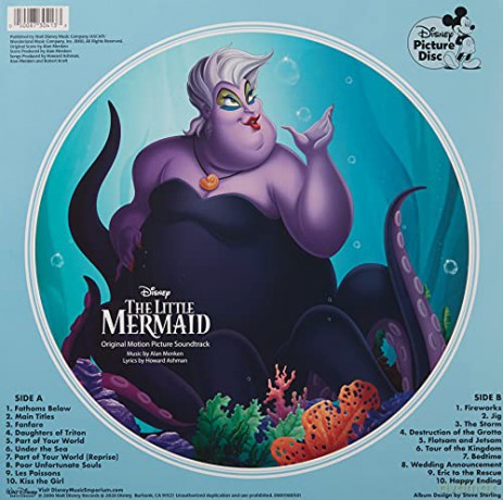 Original Soundtrack: The Little Mermaid/ Die kleine Meerjungfrau - English Version (Picture Disc) [Winyl]