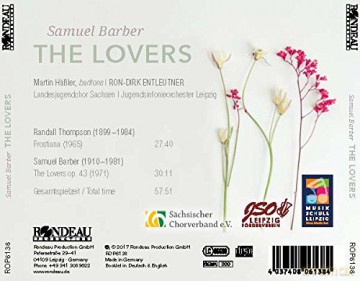 Samuel Barber: The Lovers op.43 [CD]