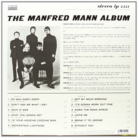 Manfred Mann: The Manfred Mann Album [Winyl]
