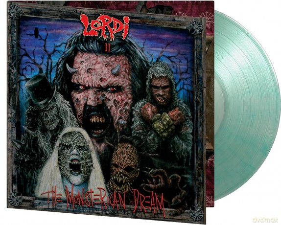 Lordi: The Monsterican Dream (Limited Numbered) (Crystal Clear & Translucent Green Marbled) [Winyl]