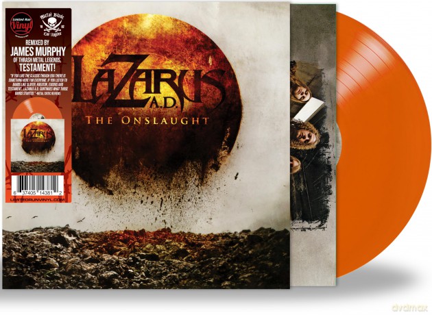 Lazarus A.D.: The Onslaught (Orange) [Winyl]