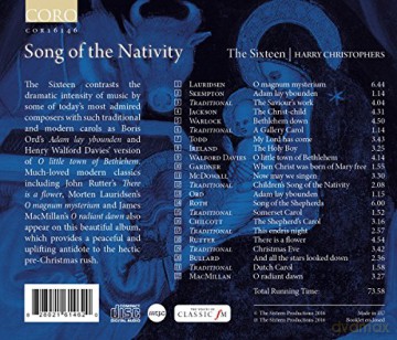 The Sixteen - Song of the Nativity [CD]