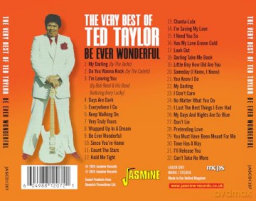 Ted Taylor: The Very Best Of Ted Taylor: Be Ever Wonderful 1 [CD]