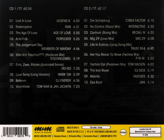 The World Of Greatest Techno Classics [2CD]