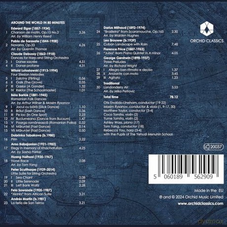 The Yehudi Menuhin School - Around the World in 80 Minutes [CD]