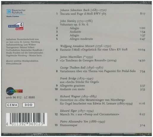 Thomas Trotter,Orgel [CD]