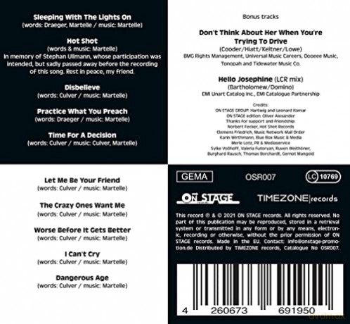 Incredible Pack: Time For Decisions [CD]